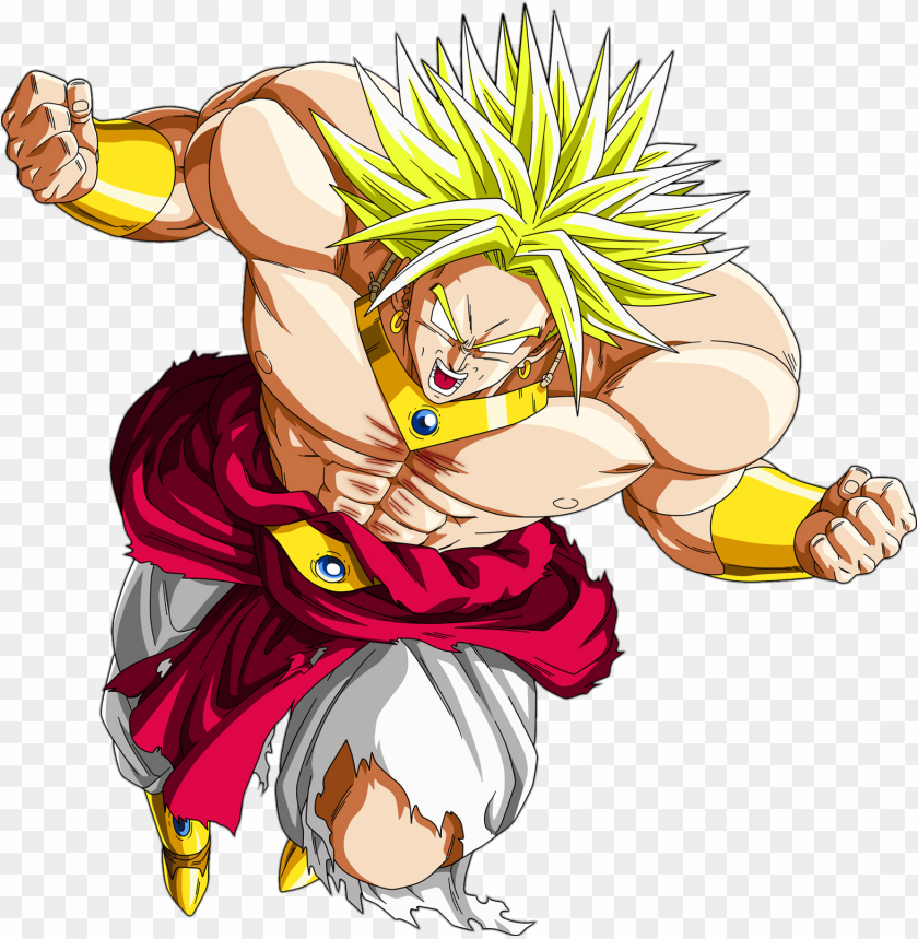 broly dragon ball PNG transparent with Clear Background ID 75800