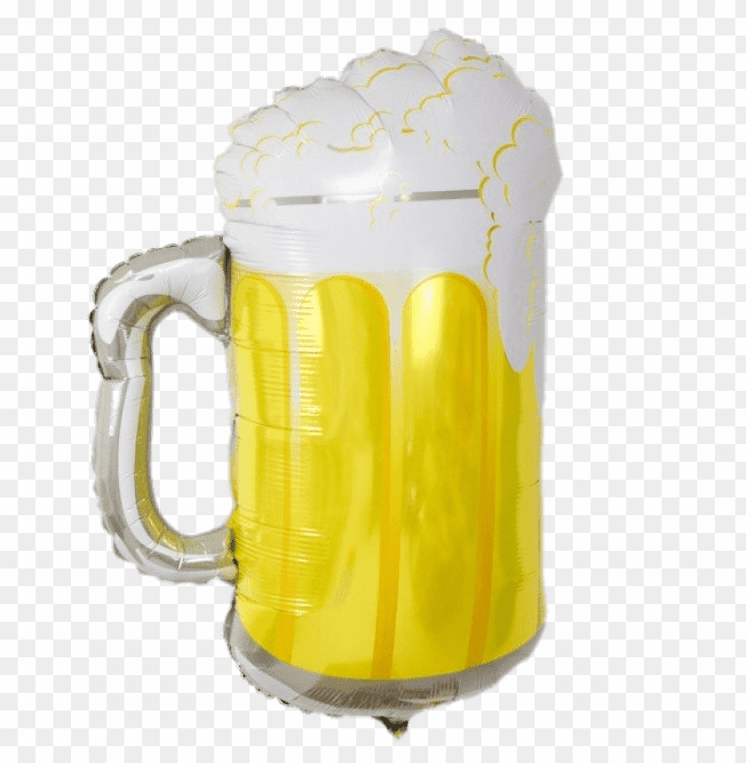 Transparent Background PNG of beer mug balloon - Image ID 108
