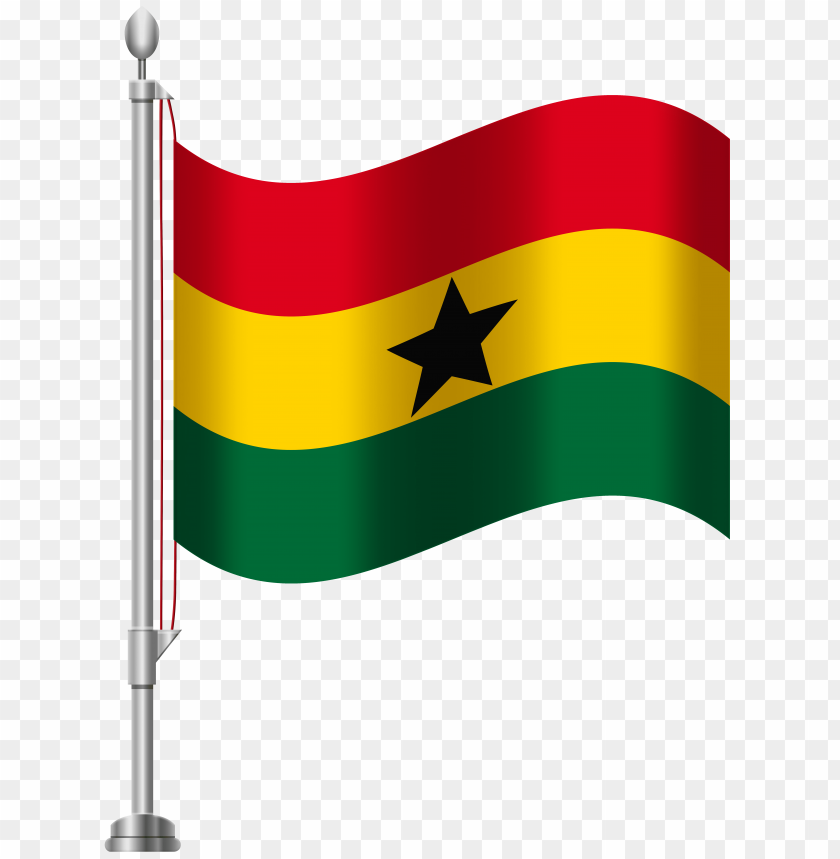ghana flag clipart png photo - 31207