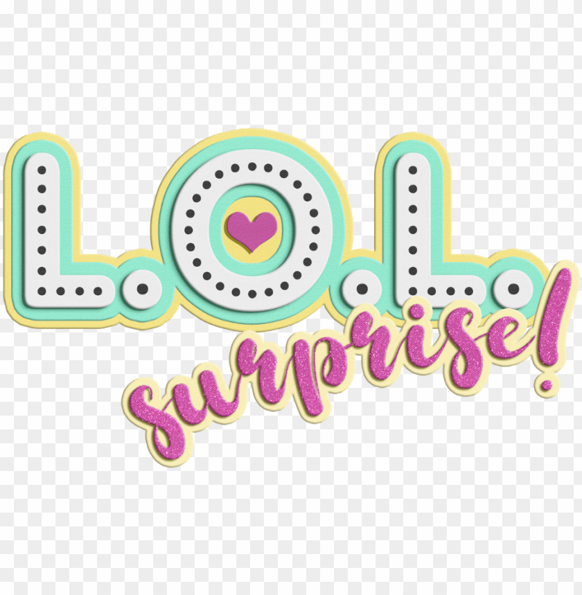lol sticker lol surprise logo PNG transparent with Clear Background ID 163411