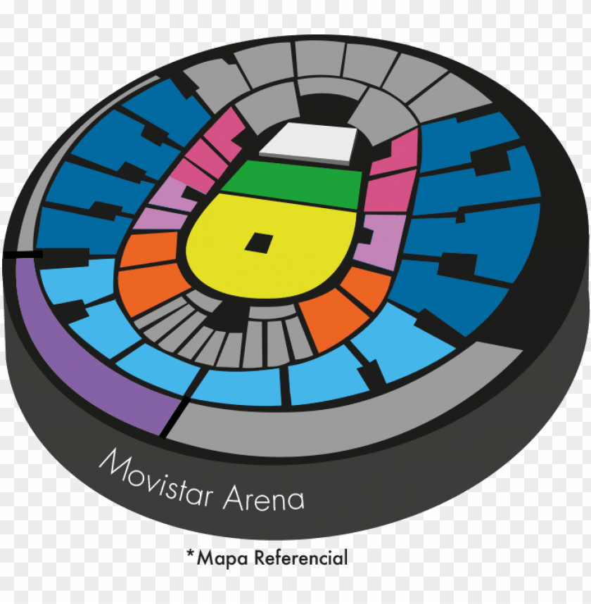 mapa daddy yankee movistar arena psa tour fifth harmony PNG transparent with Clear Background ID 396412