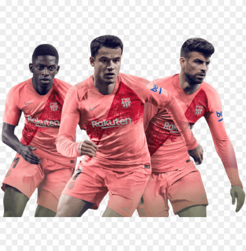 Download ousmane dembele philippe coutinho gerard pique png images background ID 63628