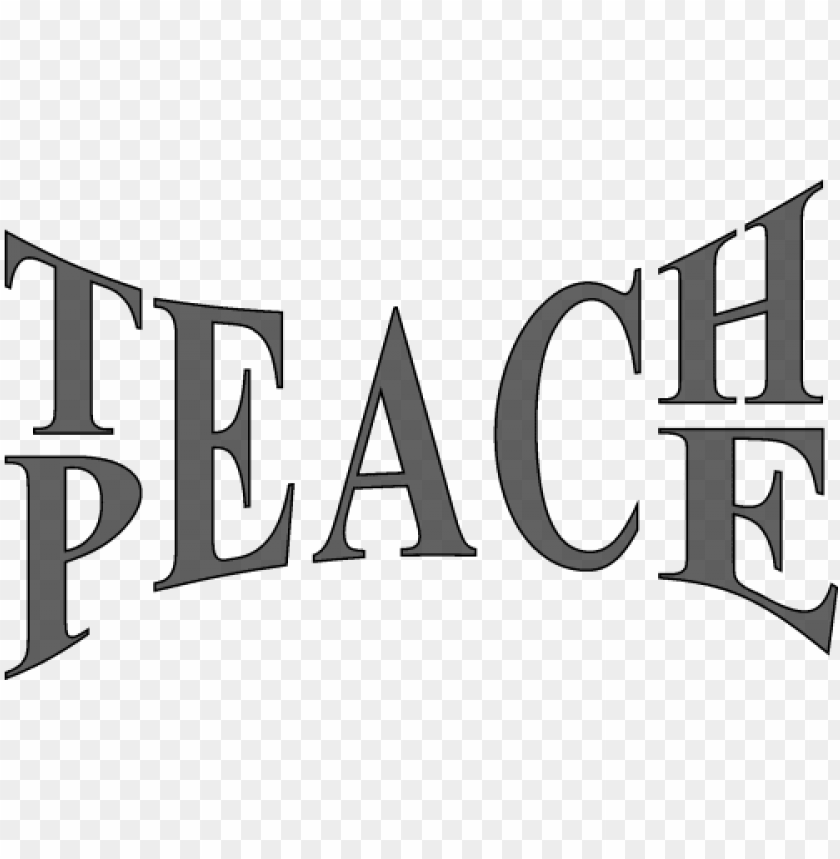 teach peace PNG transparent with Clear Background ID 169709
